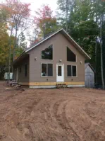 new home on concrete foundation